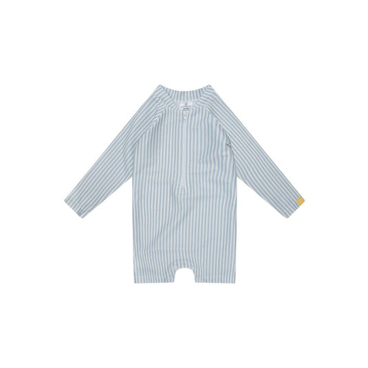 Blue stripes | blauw wit uv zwempak jongens