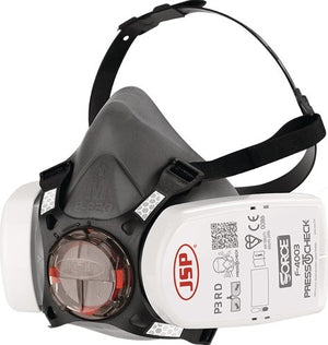 Jsp halfgelaatsmasker | en 140 en 143 | geperst to check incl. p3-filter | m | 1 stuk - bht0a3-0l5-n00 - bht0a3-0l5-n00