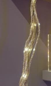 ギャラリービューアに画像をロードする, Enzo jute touw 8x2meter op batterij 160 led lampjes - 5510134
