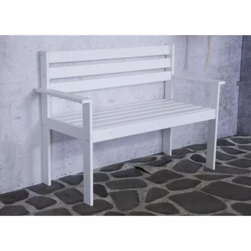 Cargue la imagen en el visor de la galería, Sens -line semmy houten bankje 120cm wit fsc
