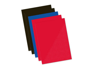 Kangaro schrift a4 80blz geruit 10mm pak a 5st