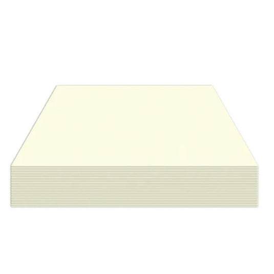 Kangaro fotokarton - 50x70cm - 300 gram - roomwit - pak 25 vel - k-0045-501