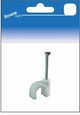 Enzo kabelclips wit rond 7mm 25 stuks - 6613481