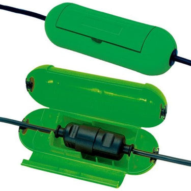 Brennenstuhl safe-box voor verlengsnoer stekker (beschermingscapsule voor kabel, voor binnengebruik) groen