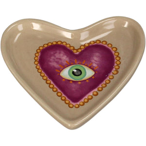 Kersten schaaltje heart dolomite 12x11.5x1.2cm