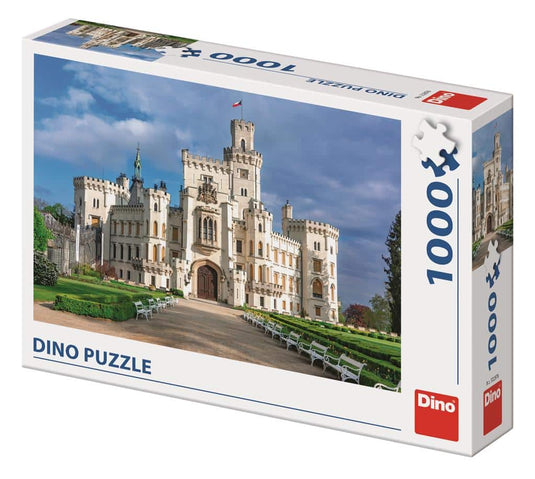 Dinotoys dino puzzel - kasteel hluboká in tsjechië - 1000 stukjes