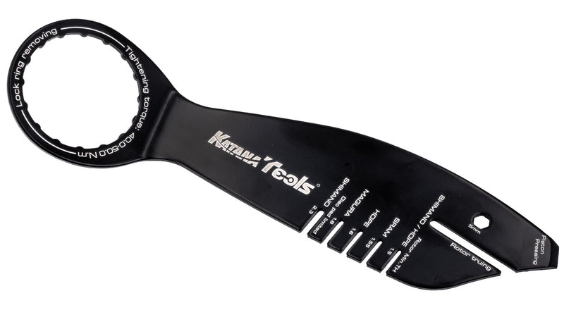 Load image into Gallery viewer, Katana 5-in-1 multi disc brake tool stainless steel
