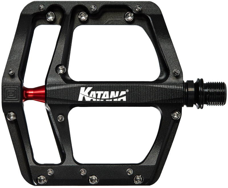 Load image into Gallery viewer, Katana dirt beater flat pedals
