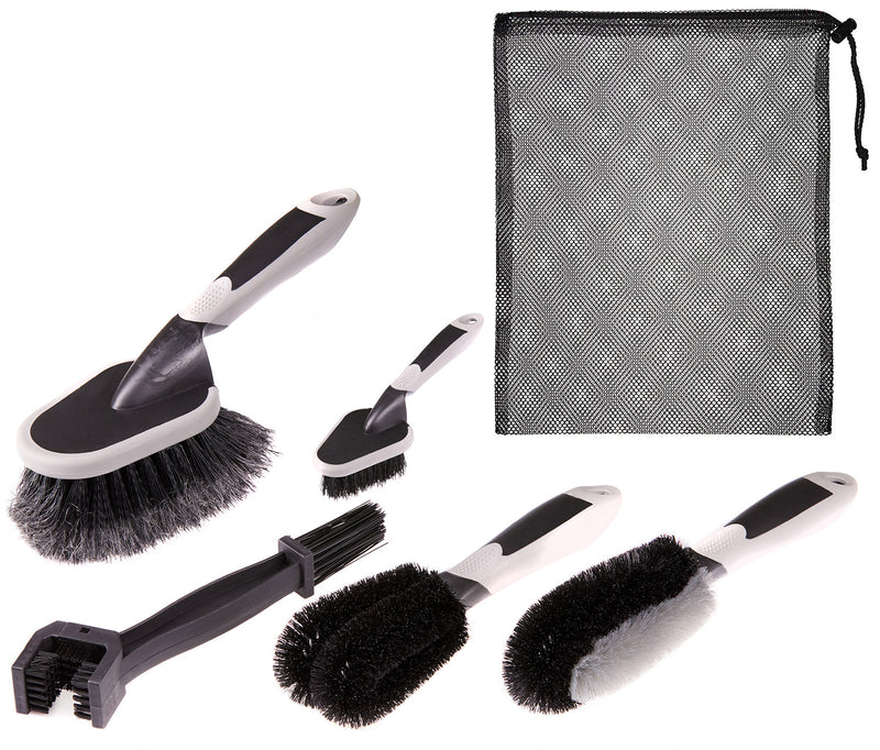 Load image into Gallery viewer, Katana bicycle cleaning set 5 pieces with mesh bag
