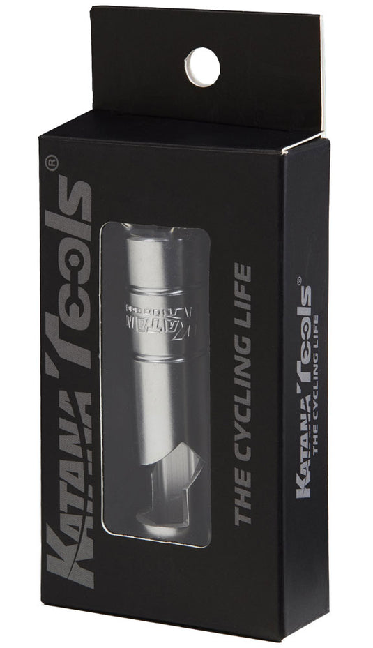 Katana socket bottle opener with key ring
