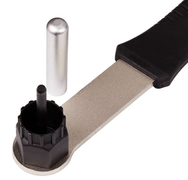 Katana cassette removal tool with thru axle adapter