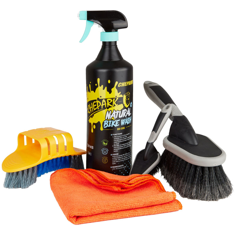 Load image into Gallery viewer, Katana easy clean 5-piece cleaning set with mesh bag
