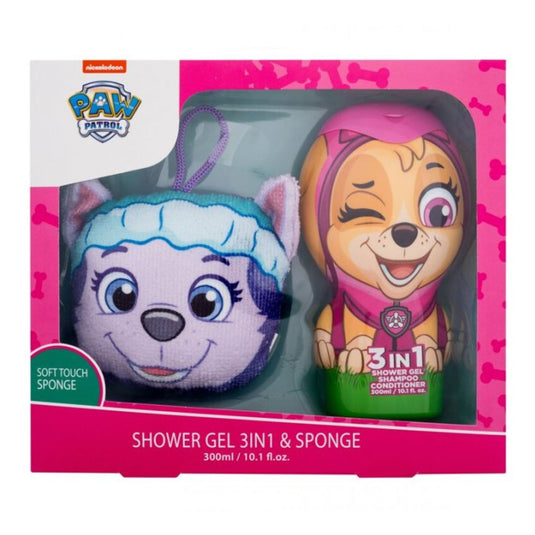 Paw patrol geschenkset skye showergel + spons