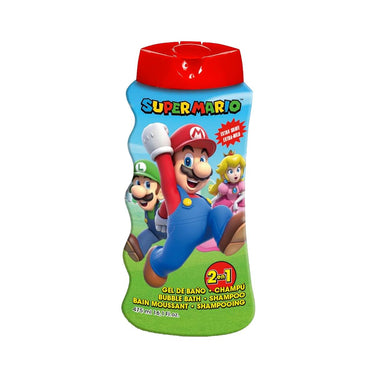 Super mario 2 in 1 bad douchegel + shampoo 475ml