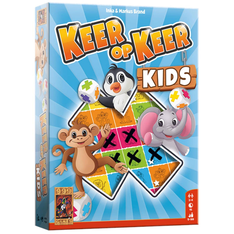 Load image into Gallery viewer, 999games 999 games keer op keer kids dobbelspel
