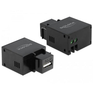 Usb a naar 2‑pins aansluitblok keystone