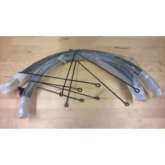 kickbike mudguard set sport g4 black