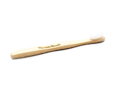 The humble co. tandenborstel bamboe - kind - ultra soft - wit