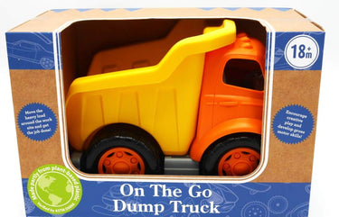 Playgo biobased kiepwagen geel - 28cm