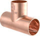 Kirchhoff koperen t-stuk, blank, 28 mm, 3 sockets, (5130) - 989046055