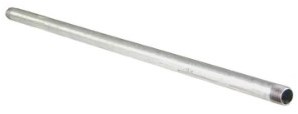 Load image into Gallery viewer, Kirchhoff smeedijzeren pijpnippel, verzinkt, 3 4 x 1500 mm, (23) - 989824255
