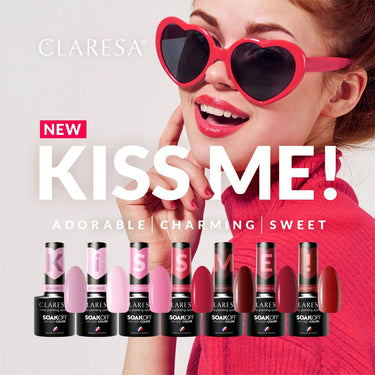 Claresa uv led gellak 5ml kiss me 4