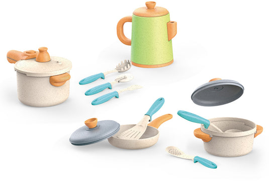 Kitchen toys kookgerei keukenaccessoires speelset gerecycled