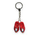 Nijntje sleutelhanger 2 klomp 4 cm rood