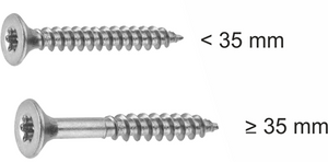 Connex tx-schroef 4.5x60 150st a2 - kk3264560