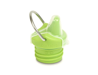 Klean kanteen sippy cap met beugel - groen