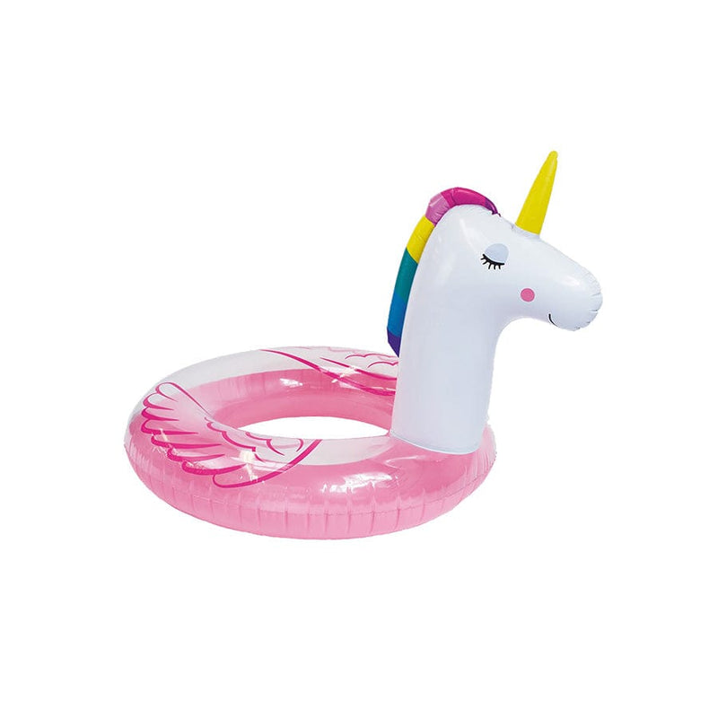 Load image into Gallery viewer, Dreamscape | roze witte unicorn dier zwemband ø 95 cm
