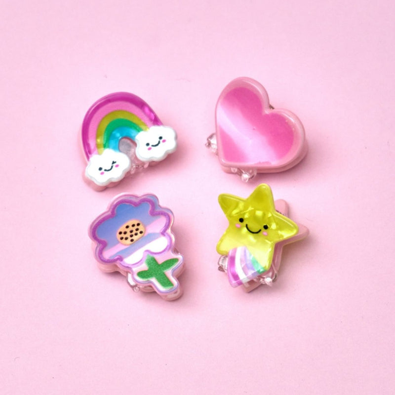 Load image into Gallery viewer, Invisibobble clipstar kids happy world 4st.
