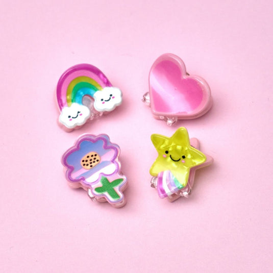 Invisibobble clipstar kids happy world 4st.