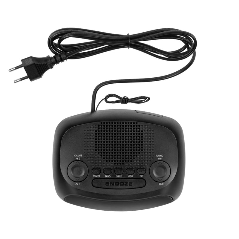 Load image into Gallery viewer, Kruger matz krüger matz fm am wekkerradio, zwart
