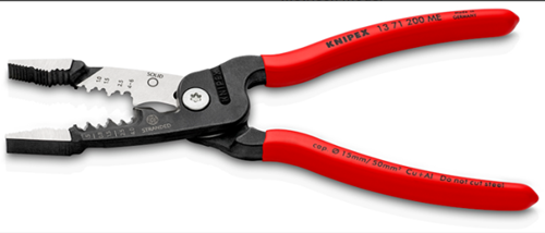 Load image into Gallery viewer, Knipex 13 71 200 me | multifunctionele elektricienstang | metrische draaddikten
