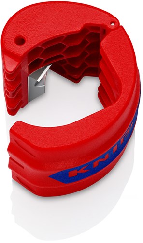 Knipex bix snijder voor kunststof pijpen en afdichtingshulzen 90 22 10 bk