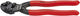Knipex boutensnijtang cobolt 20° | gebogen kop - 7121200