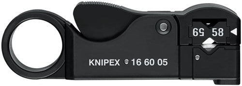 Knipex coax omtmantelingsgereedschap - 16 60 05 sb - 166005sb