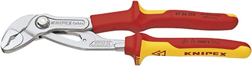 Knipex cobra® vde hightech-waterpomptang | geïsoleerd | 250 mm - 8726250