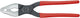 Knipex conustang zwart geatramenteerd met kunststof bekleed 200 mm - 8411200