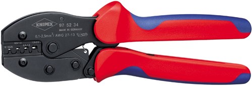 Knipex crimp hefboomtang niet geïs.open stekker - 97 52 34 sb 975234sb