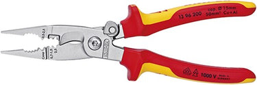 Knipex elektro installatietang verchroomd 200 mm - 1396200