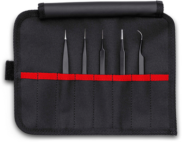 Knipex esd universele pincetten-set | esd | 5-delig - 92 00 01 esd