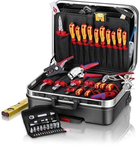 Knipex gereedschapskoffer “big basic move” elektroplus | 68-delig - 002106