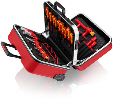 Knipex gereedschapskoffer big twin move red elektrotechniek - 98 99 15