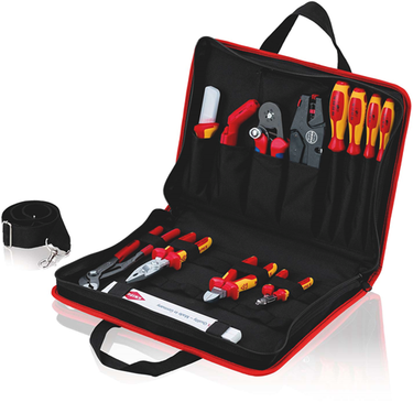Knipex gereedschapstas compact elektro | 14-delig - 00 21 11
