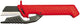 Knipex kabelmes | met verwisselbare lemmet | 185 mm - 9856