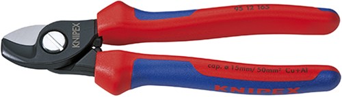 Knipex kabelschaar met meer-componentengrepen 165 mm - 9512165