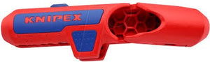 Knipex universeel ontmantelingsgereedschap - ergostrip rechts - rood