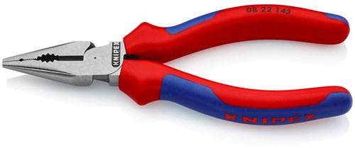 Knipex kombi-tang spits gepolijst comfort 145mm - 0822145